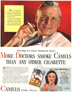 myths about root canals are like old doctor camel ad